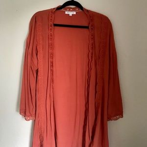 Socialite Brand Orange Kimono